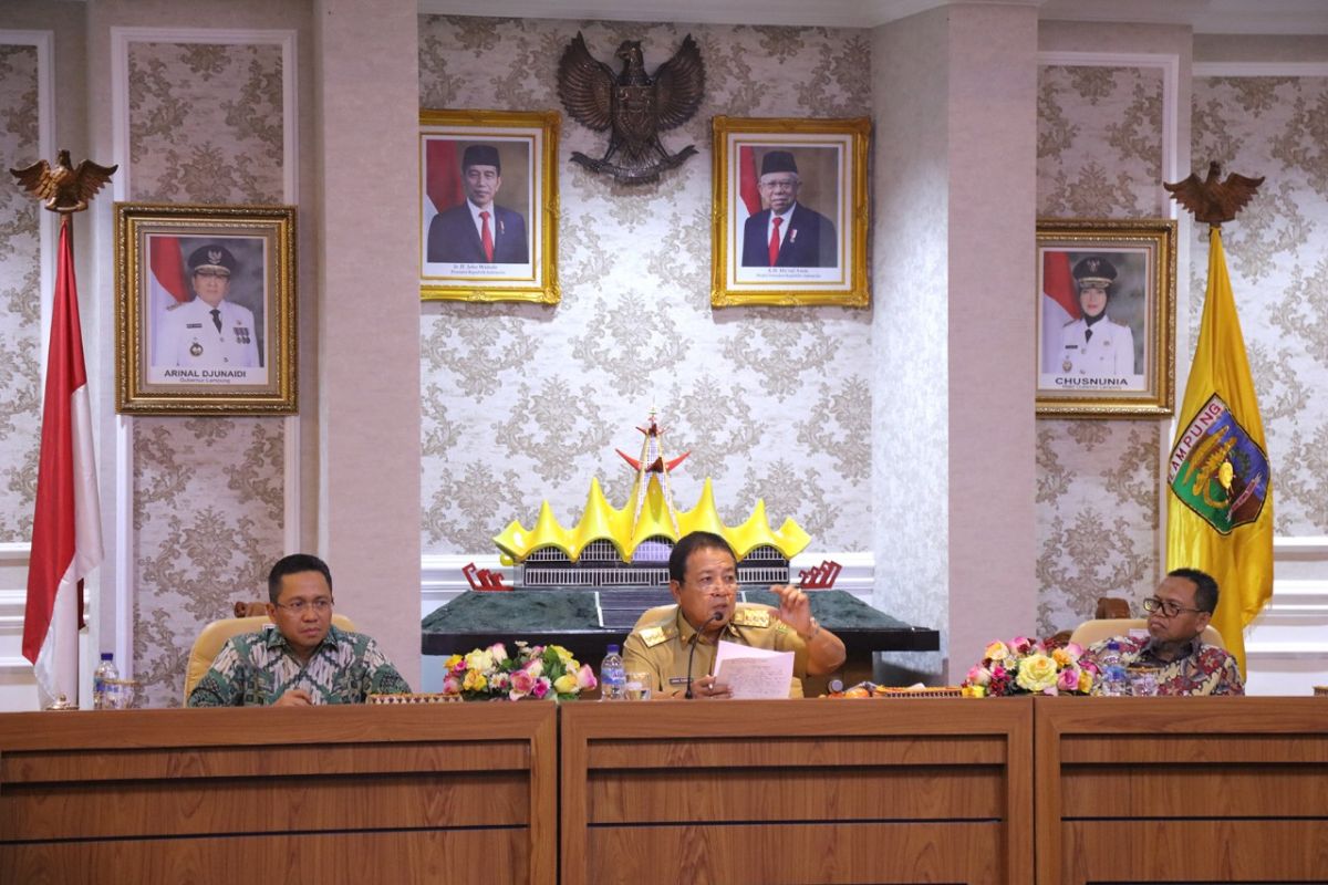 Gubernur Lampung gandeng perusahaan pupuk guna menyiapkan pupuk bersubsidi bagi petani