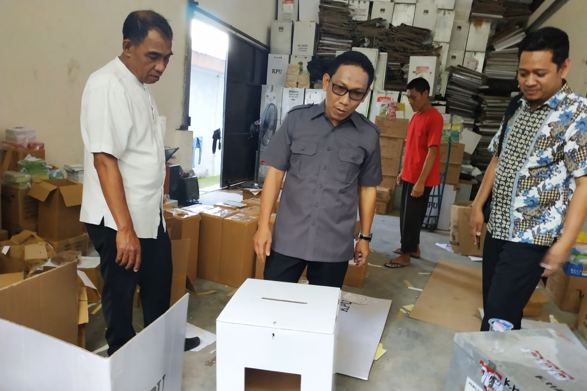 19.900 kotak suara bekas Pemilu 2019 dilebur