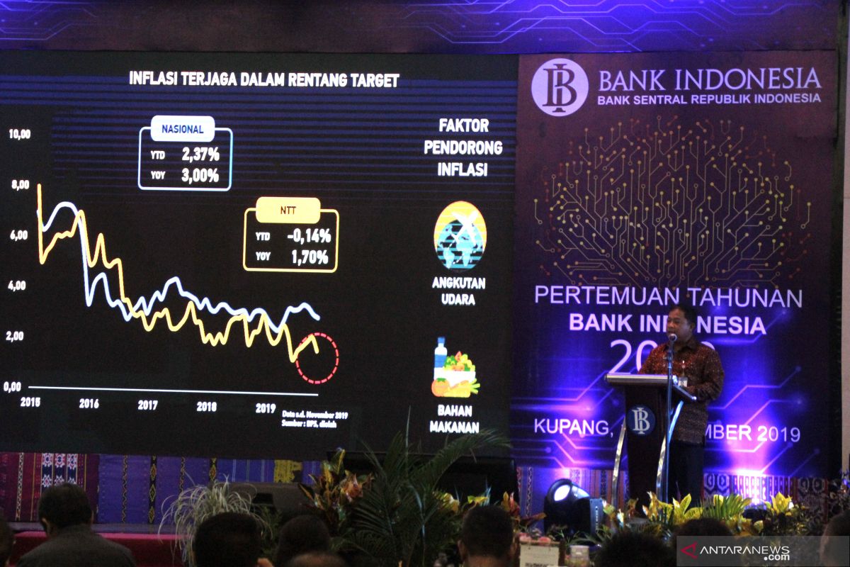 Benarkan inflasi di NTT hanya berada pada kisaran dua persen?