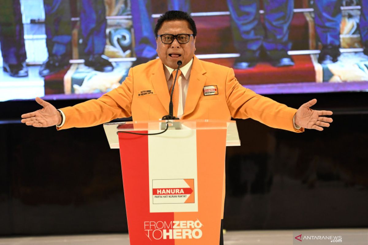 OSO terpilih sebagai Ketum Hanura 2019-2024 secara  aklamasi