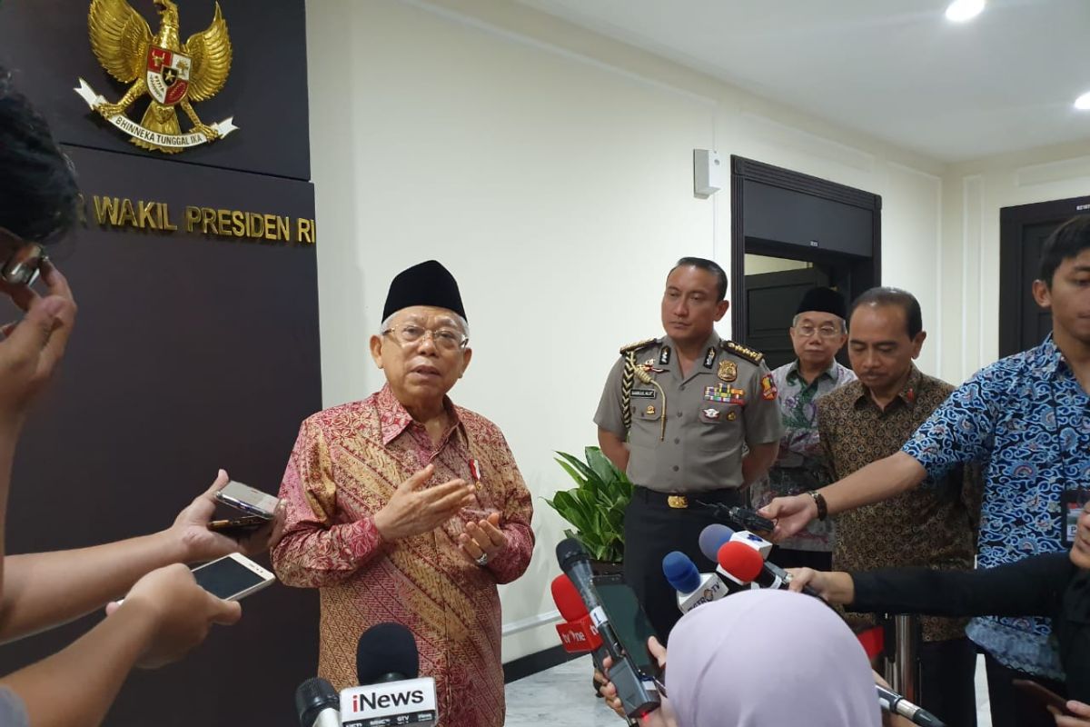 Putrinya maju pilkada, ini tanggapan Ma'ruf Amin