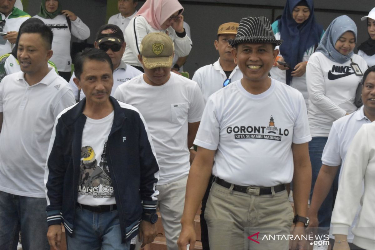 Ribuan warga ramaikan Hari Anti Korupsi di Kabupaten Gorontalo
