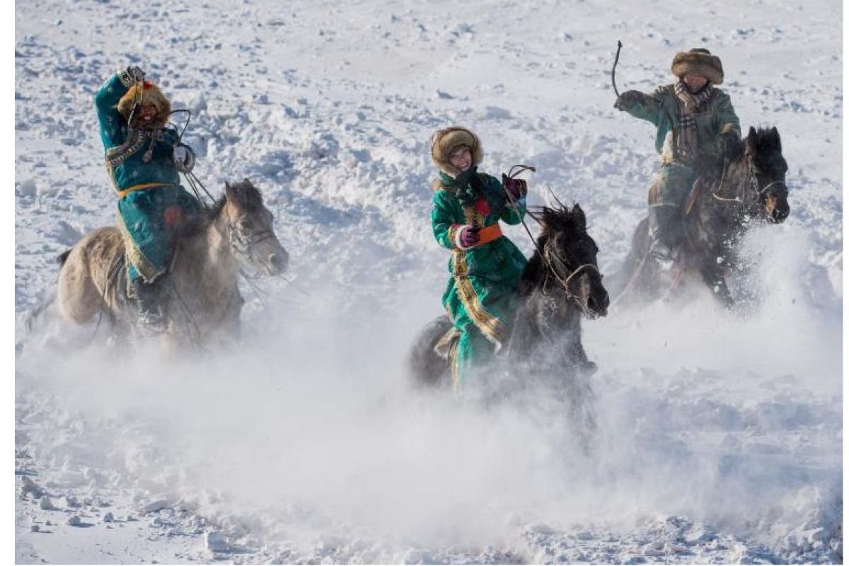 Meet north China's Xilingol League in colorful, passionate winter