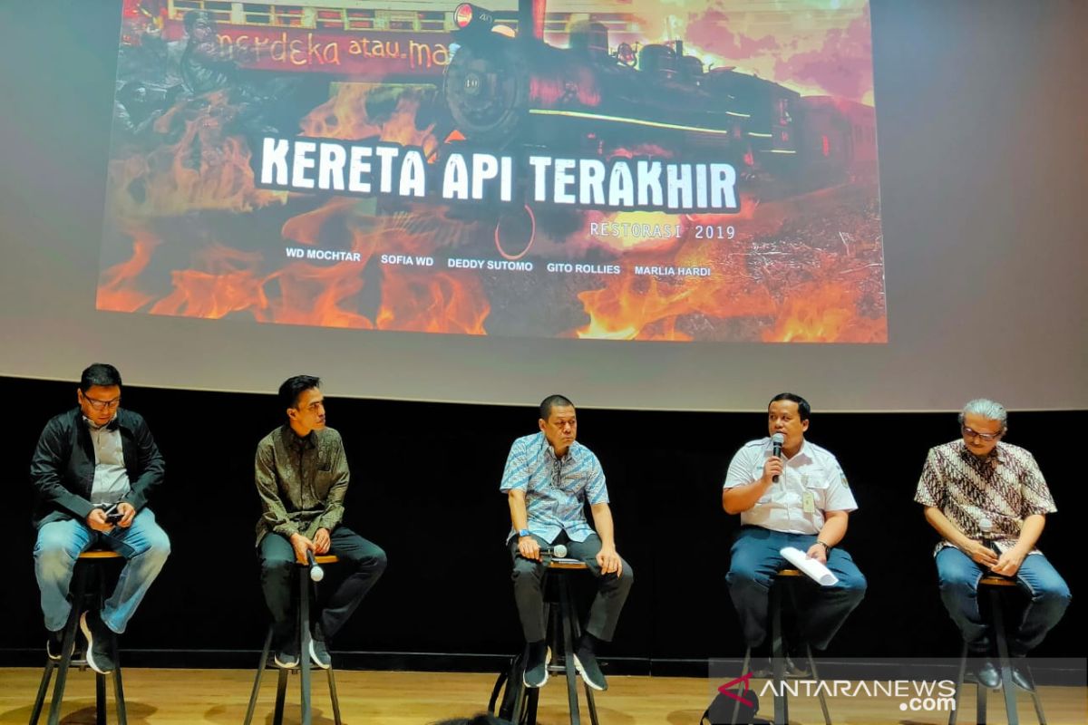 "Kereta Api Terakhir" menjadi film keempat yang direstorasi Kemendikbud