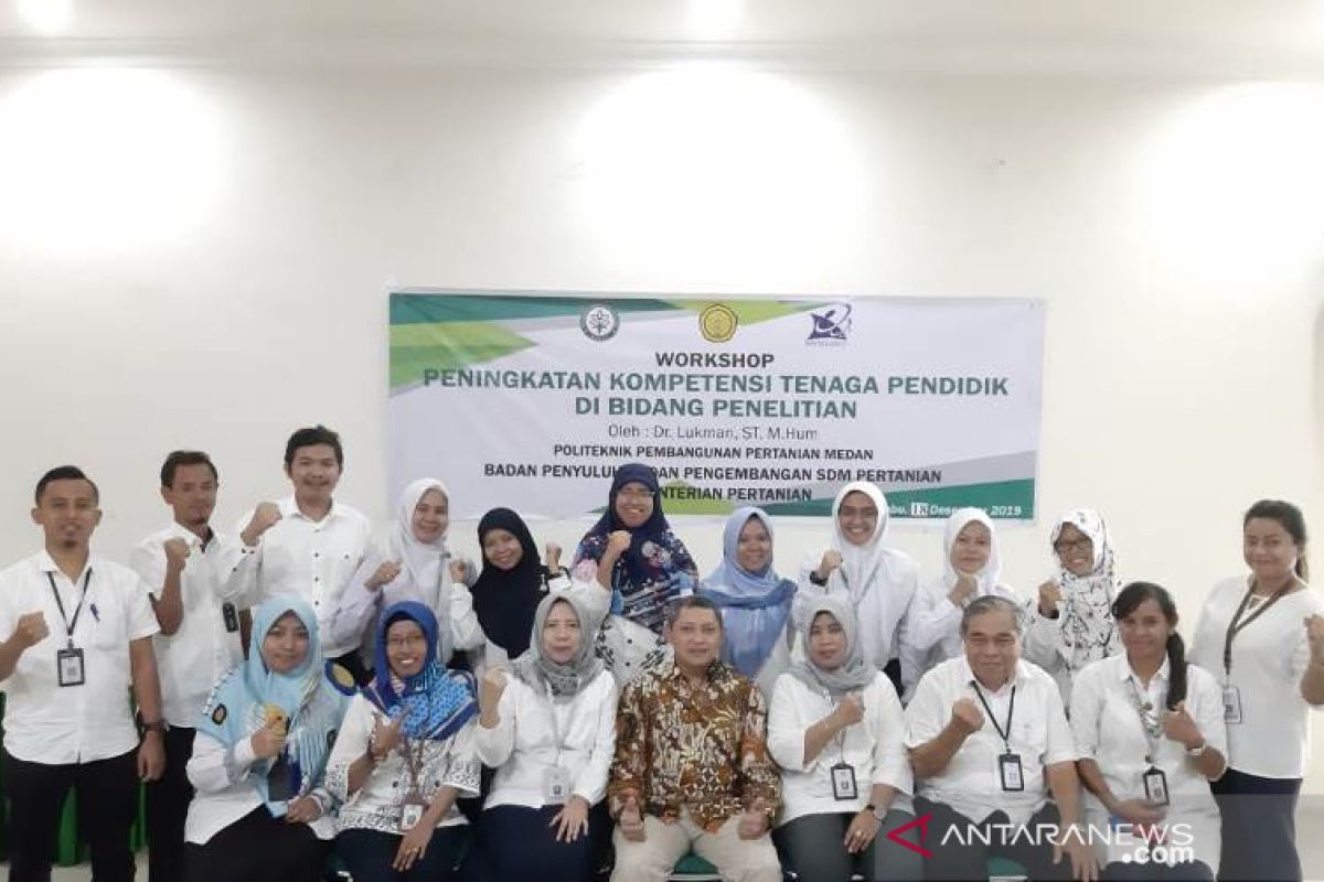 Tenaga didik Polbangtan Medan ikuti workshop peningkatan kompetensi