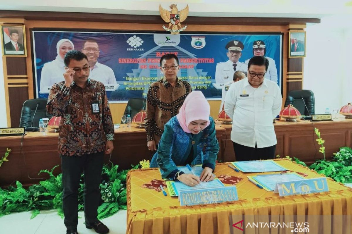 BPP Kendari-Pemprov Sulbar taken MoU komitmen dorong produktivitas