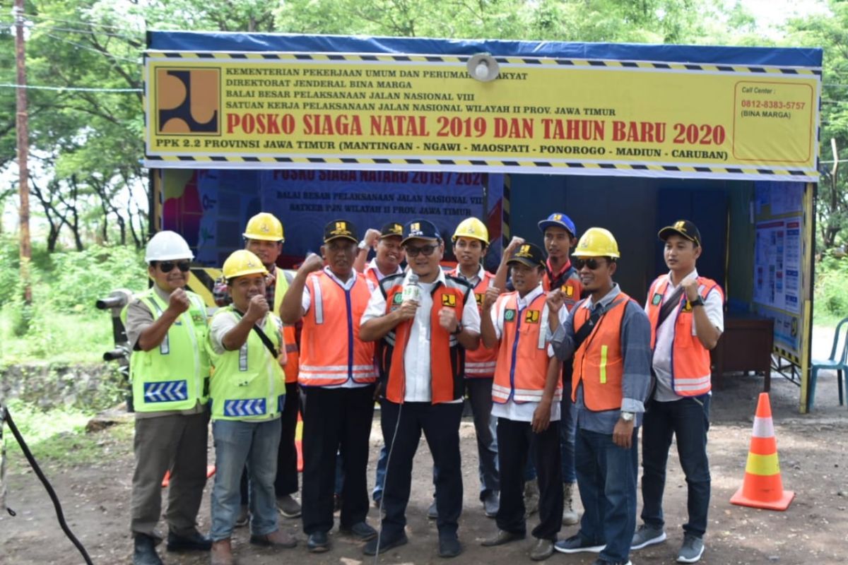 BBPJN VIII siapkan 25 posko di Jatim sambut Natal dan tahun baru