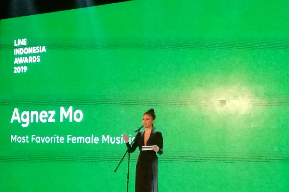 Terima penghargaan Most Favorite Female Musician. ini pesan Agnez Mo untuk generasi milenial