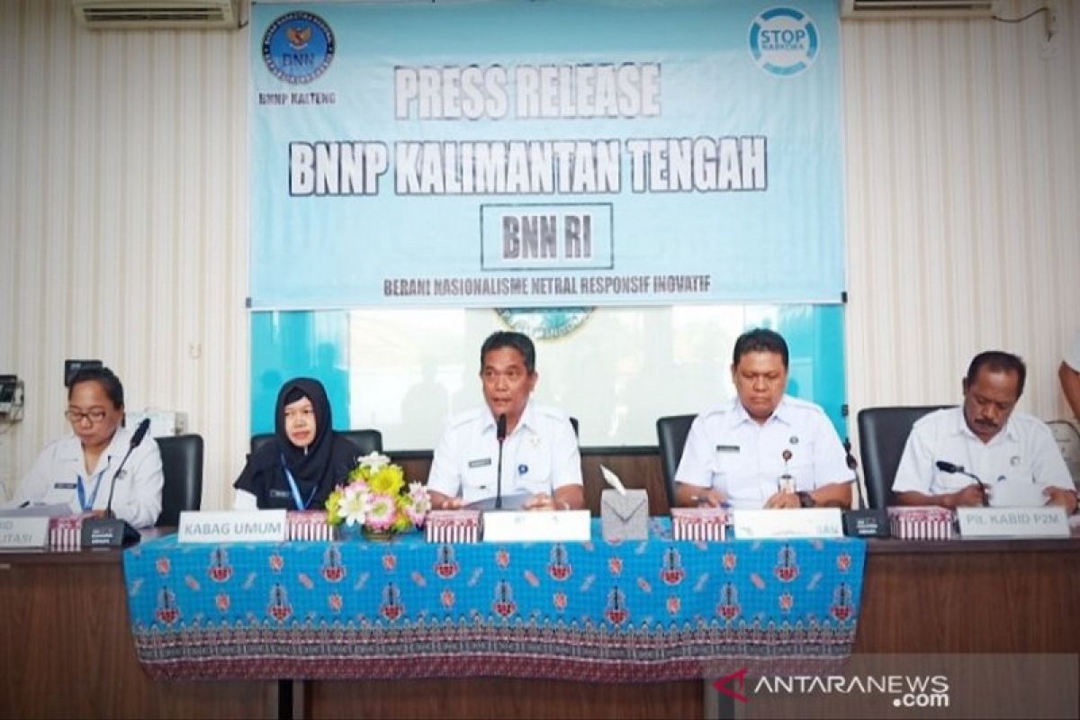 BNNP Kalteng sita 7 kilogram sabu-sabu selama 2019