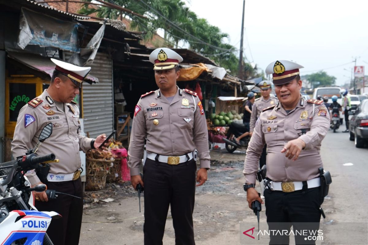 Polisi Tangerang siapkan skema lalu lintas  pengamanan Natal