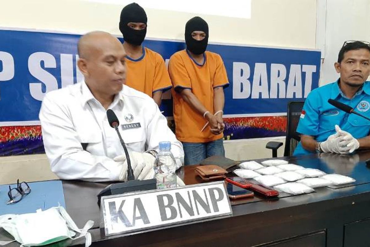 BNNP Sulbar gagalkan pengiriman setengah kilogram sabu dari Malaysia