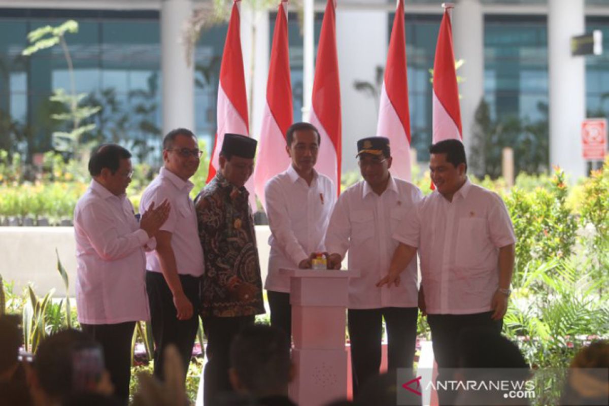 Jokowi kagumi luas Syamsudin Noor delapan kali lipat dari sebelumnya