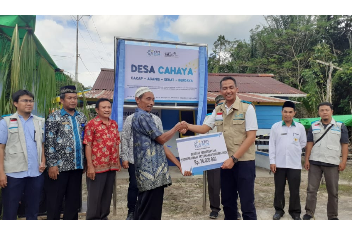 Yayasan Baitul Mal PLN Kalbar bangun desa mandiri