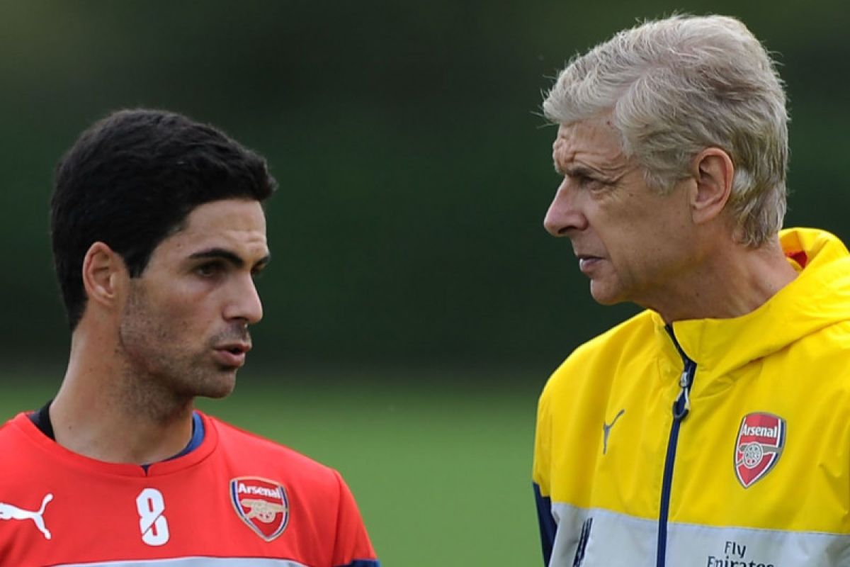 Wenger sebut  Arteta tak punya pengalaman melatih