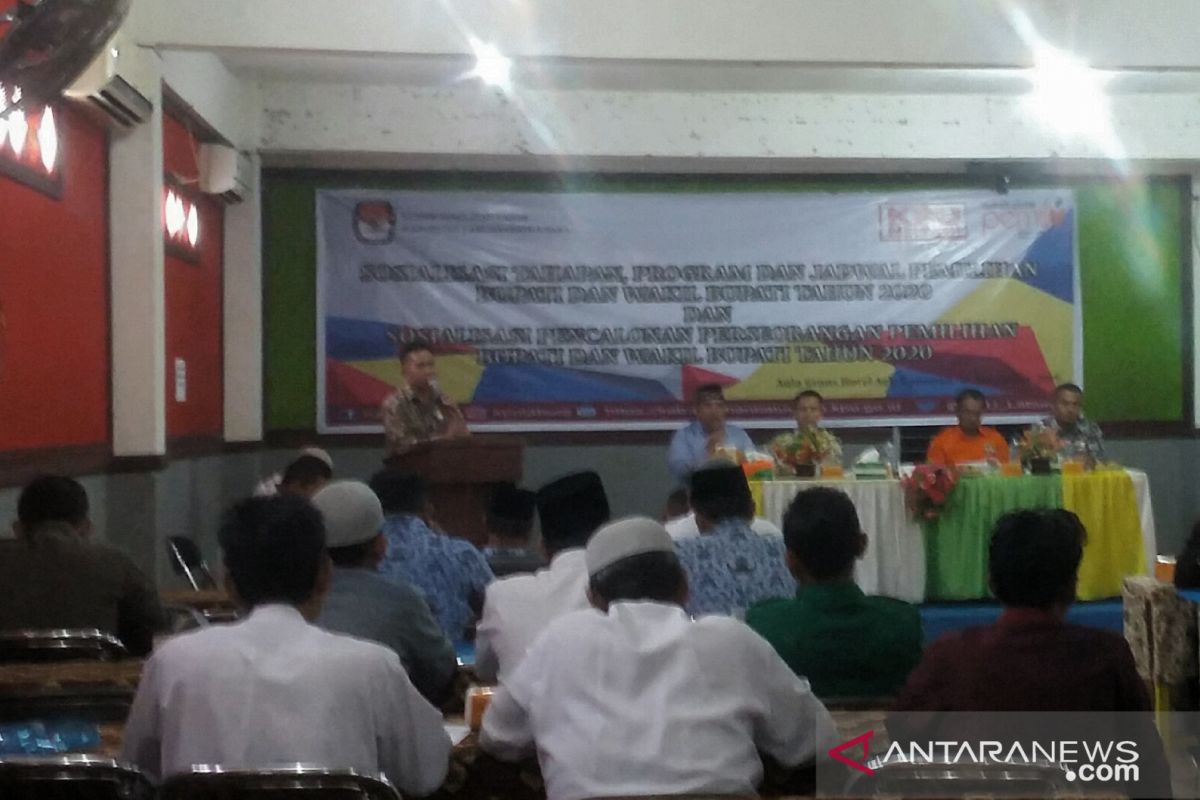 KPU Labura laksanakan sosialisasi tahapan Pilkada