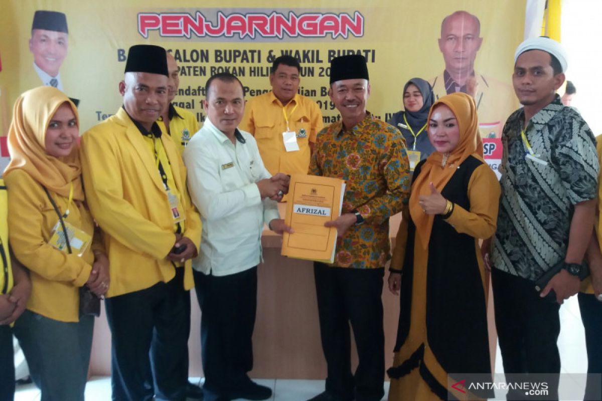 Maju di Pilkada Rohil, Afrizal berharap diusung Golkar