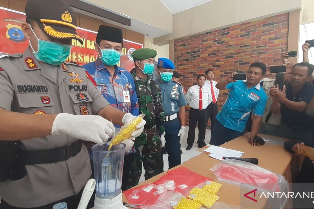 Polres Tanah Bumbu Selamatkan 1.272 jiwa dari peredaran Narkotika