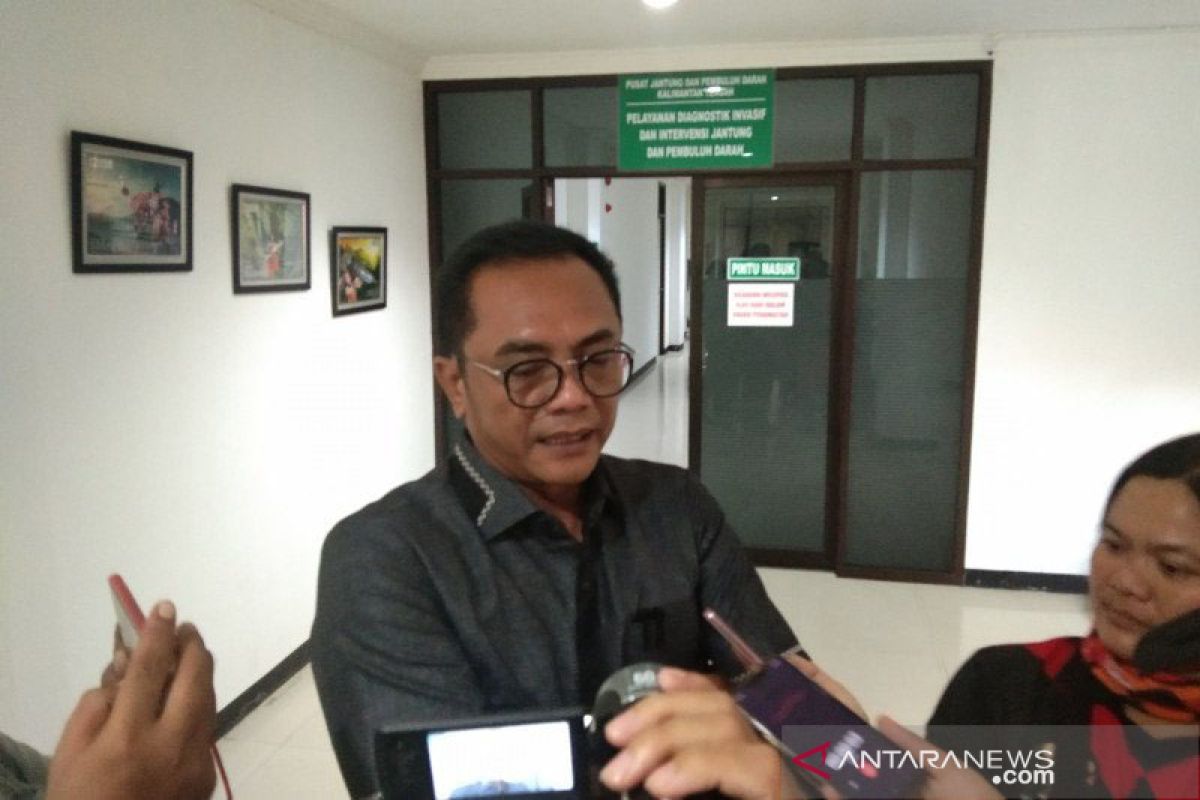 Kader PDI Perjuangan Kalteng ramai-ramai jenguk Adian