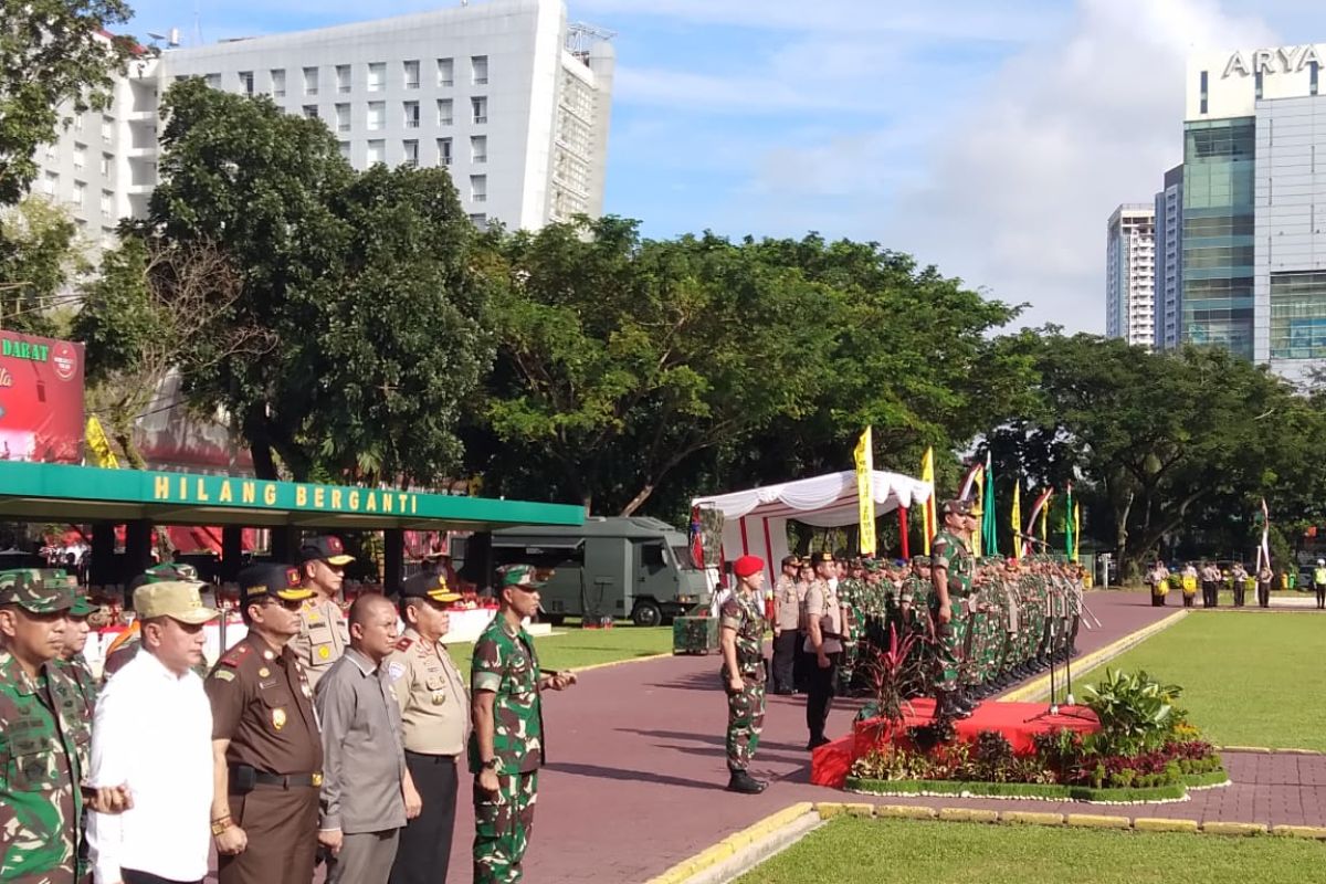 120 ribu personel TNI dan Polri amankan Natal 2019 dan  Tahun Baru 2020