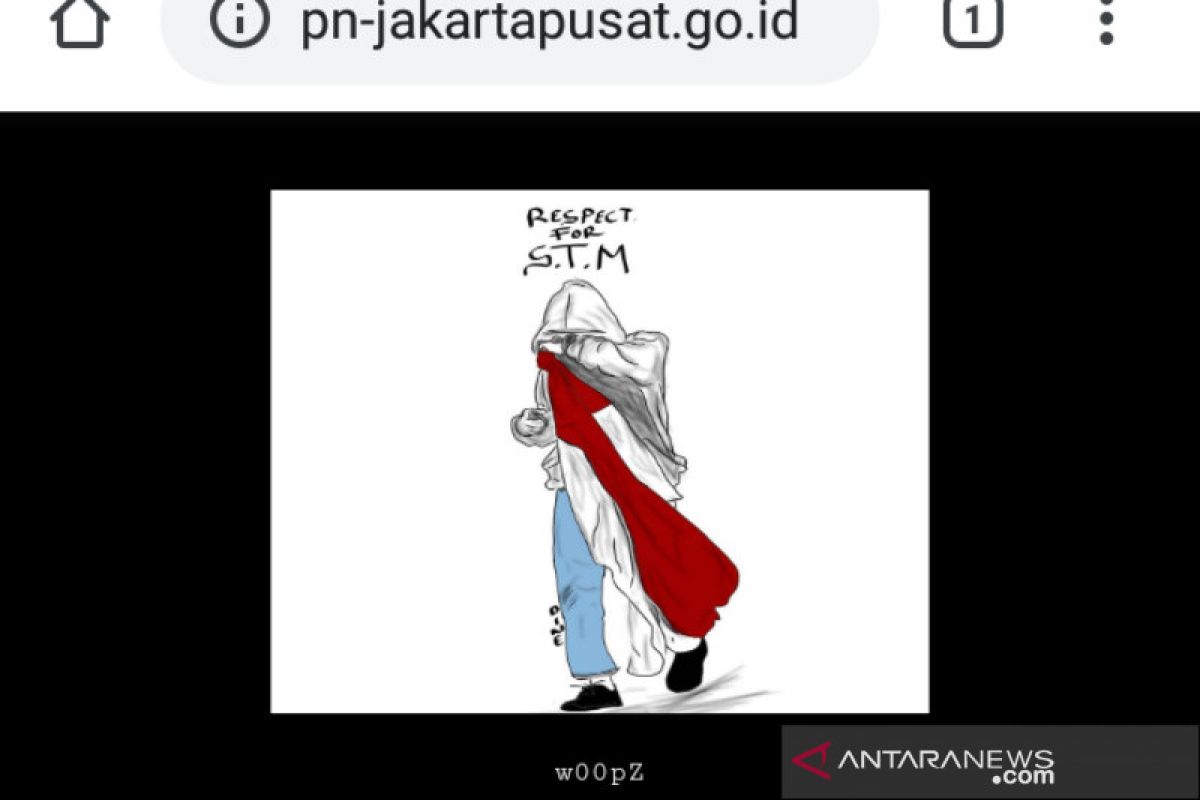 Situs resmi PN Jakarta Pusat diretas