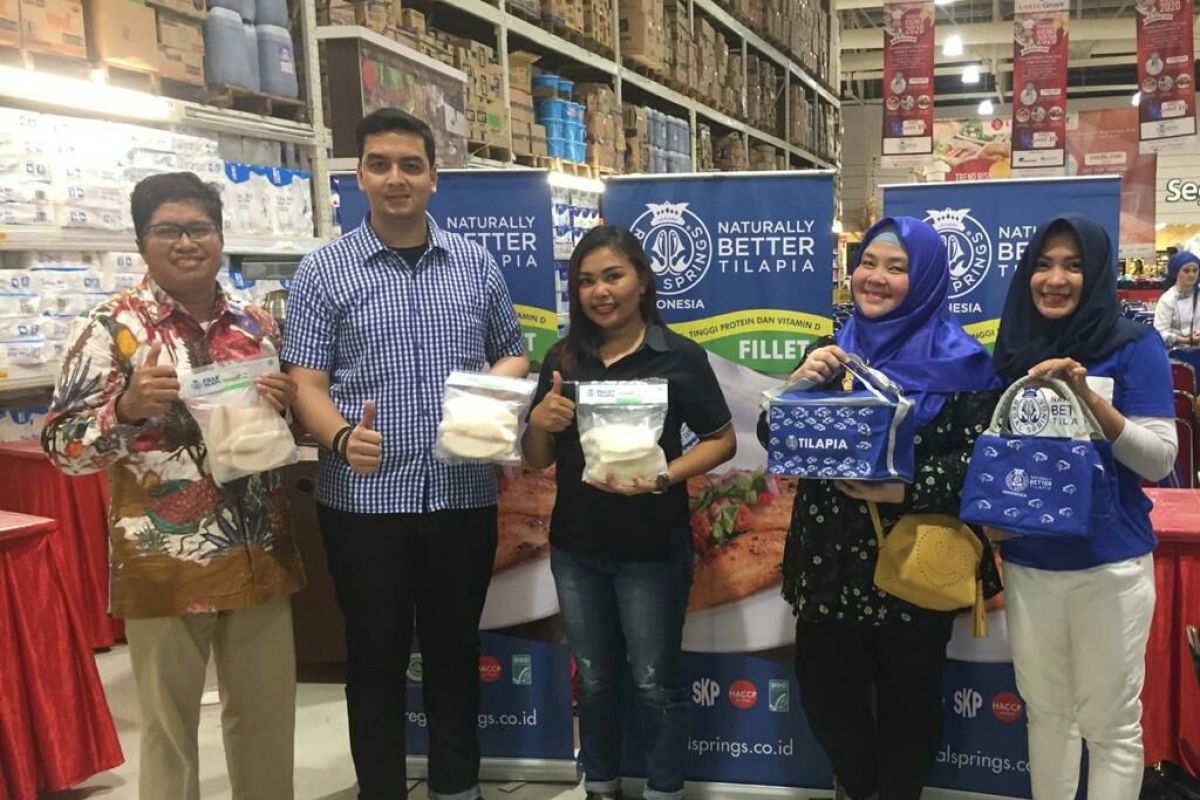 Naturally Better Tilapia kini jangkau lebih 1.000 gerai supermarket di Indonesia