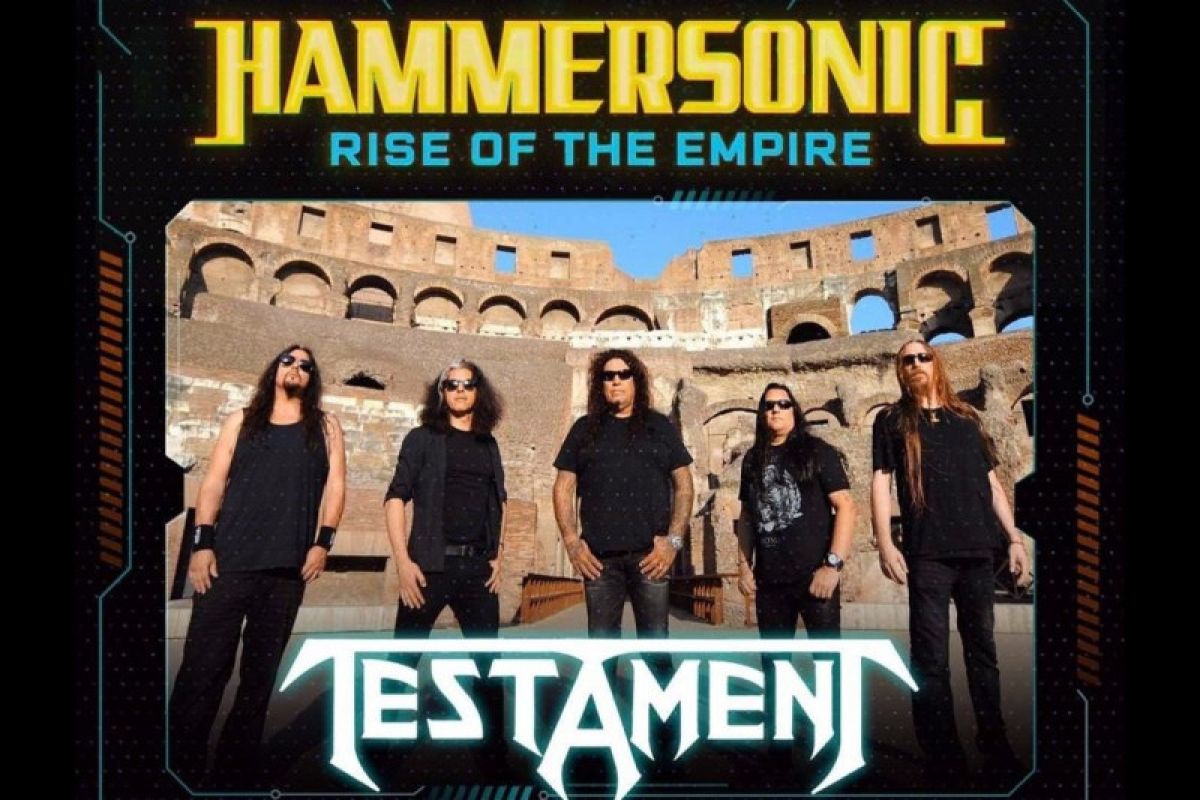 Testament resmi manggung di Hammersonic