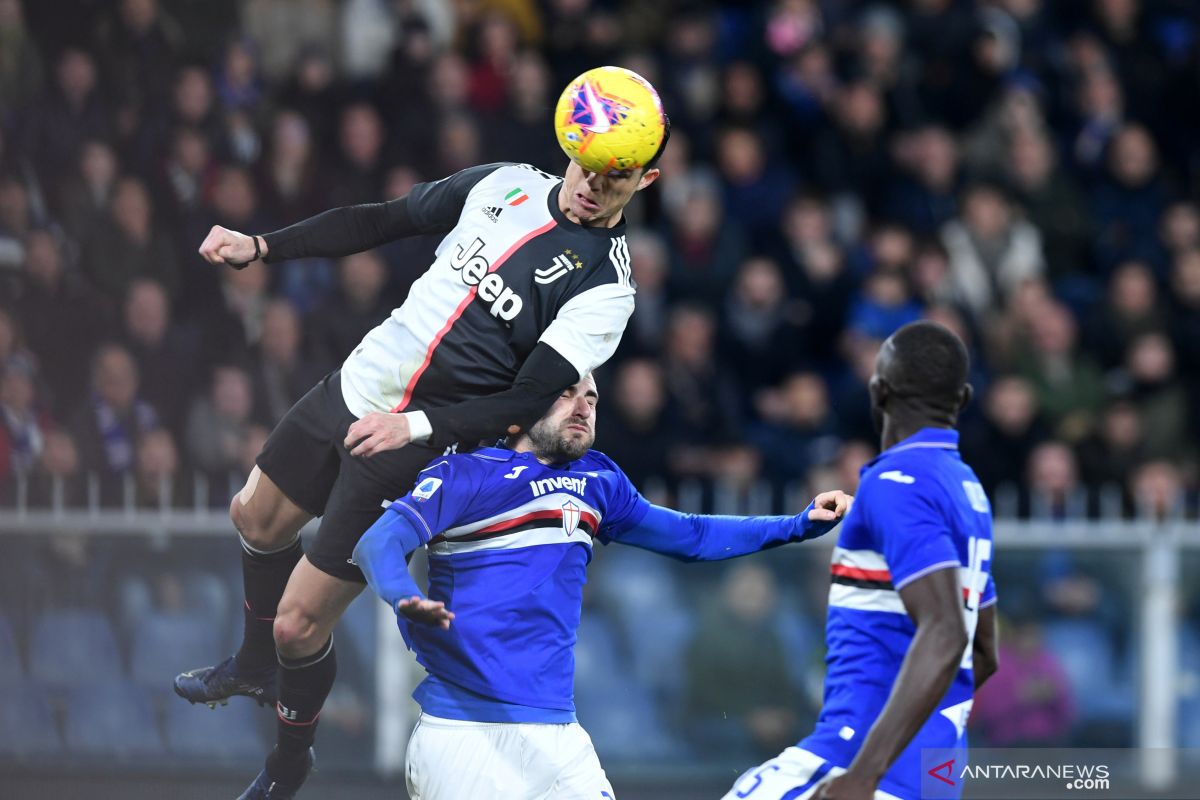 Lompatan tertinggi Ronaldo bukan saat lawan Sampdoria