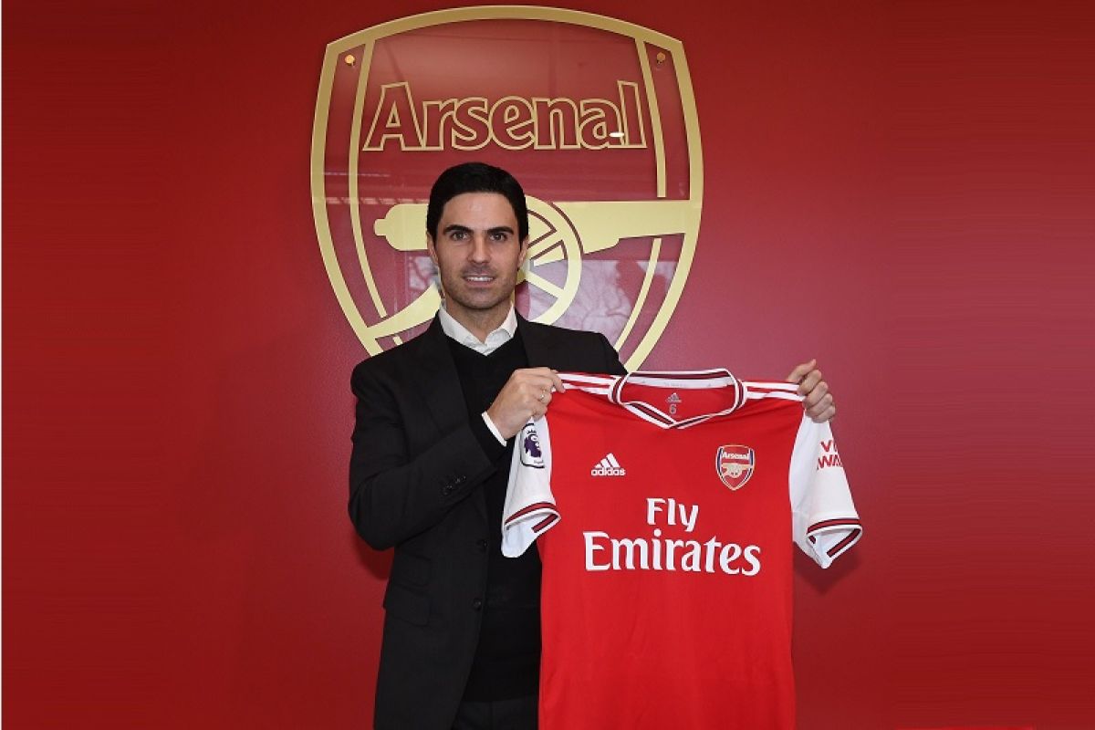 Arsenal resmi mengumumkan penunjukan Arteta