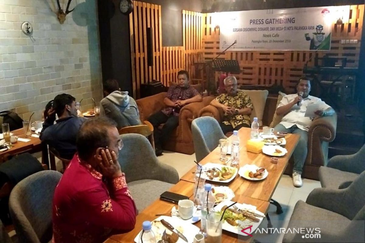 BPJAMSOSTEK gelar 'press gathering' bersama pemda dan media massa di Palangka Raya