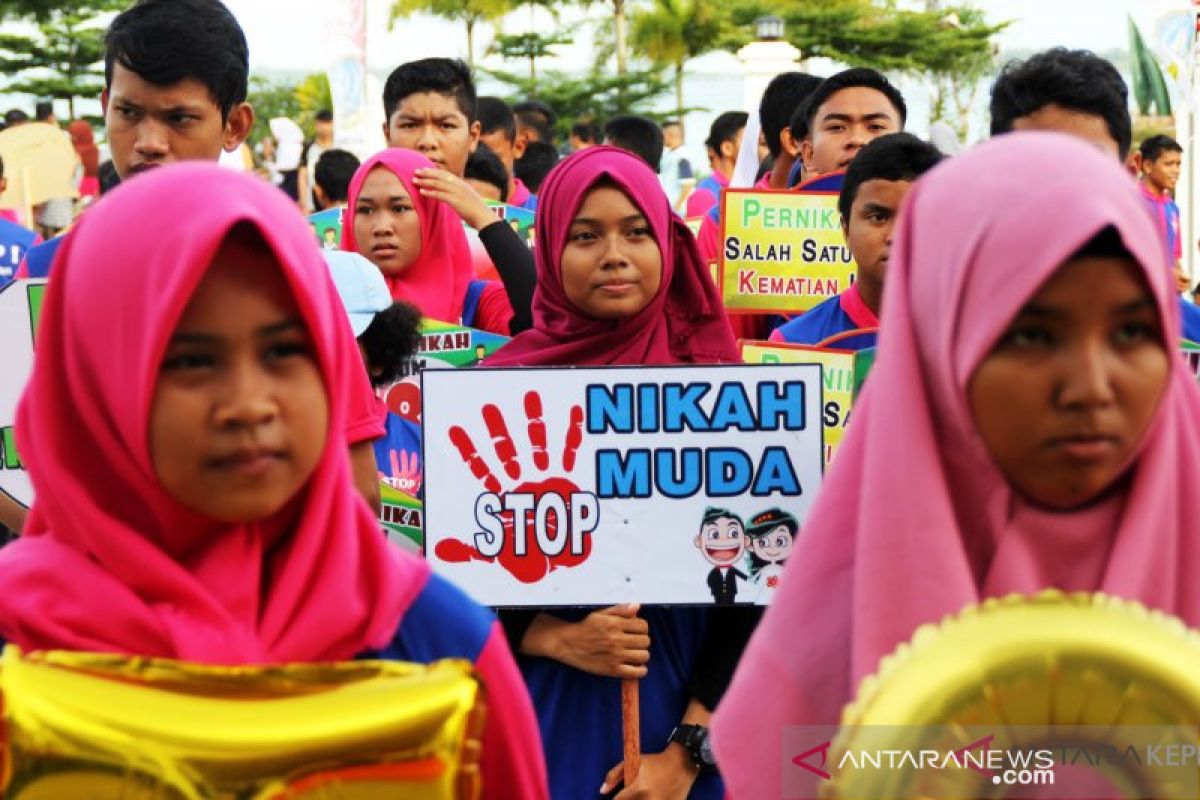 Pernikahan anak bawah umur di Tanjungpinang meningkat, sebagian besar hamil di luar nikah