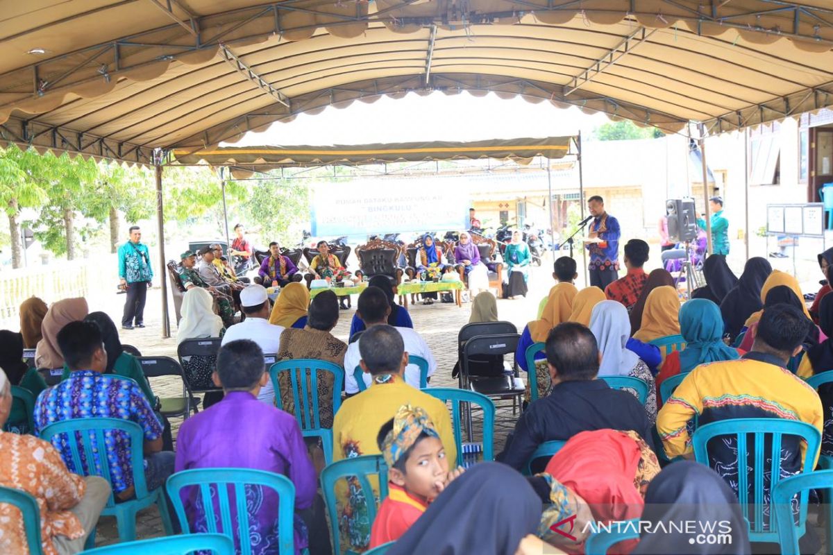 Wabup resmikan Rumah Dataku Desa Bingkulu