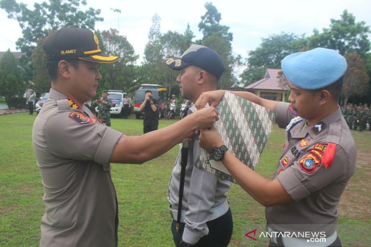 Polres Bangka Tengah petakan titik rawan kamtibmas