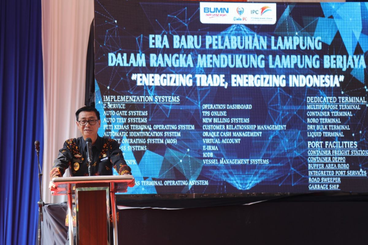 Pemprov Lampung dukung digitalisasi layanan pandu Pelabuhan Panjang