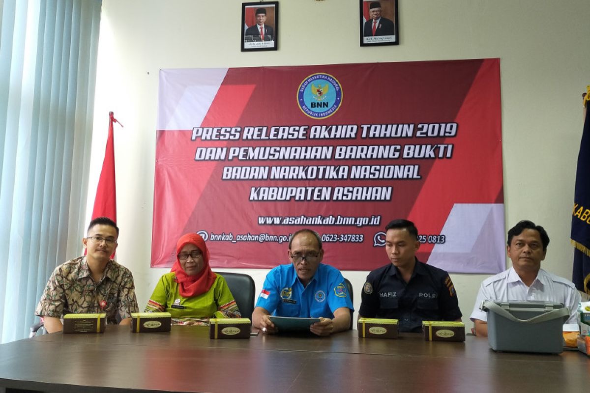 BNNK Asahan rehabilitasi 229 pencandu narkotika selama 2019