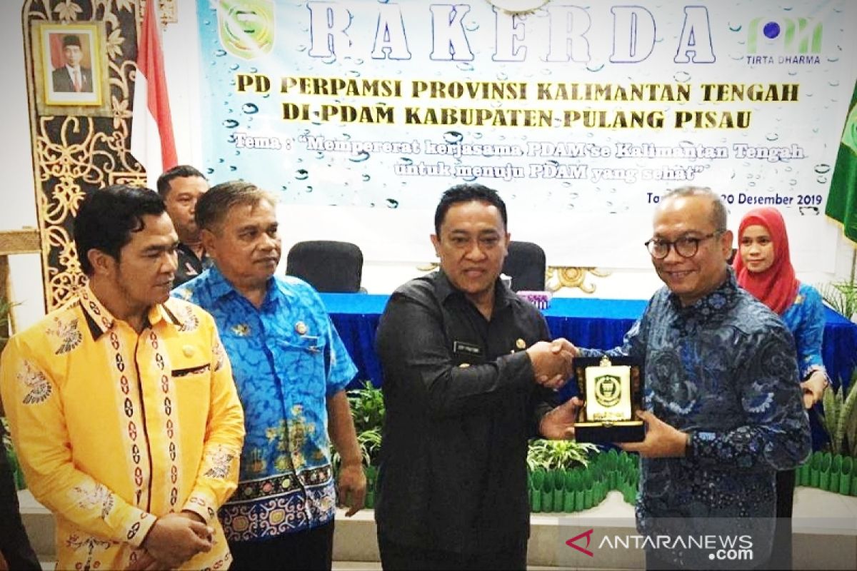 PDAM di Kalteng bertekad tingkatkan pelayanan menuju sehat