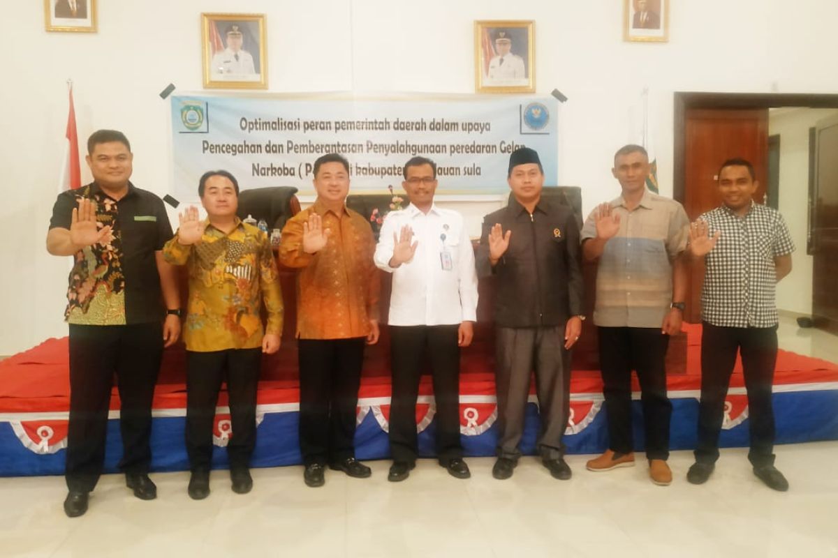 BNNP gandeng bupati di Malut sosialisasi program P4GN