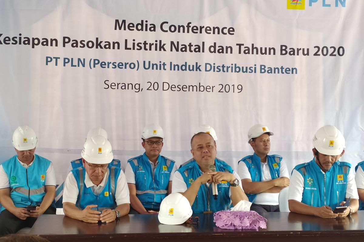 PLN Banten optimalkan pasokan listrik hadapi Natal dan Tahun Baru,