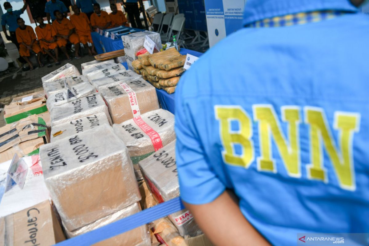 BNN Sumut ungkap 71 kasus dengan 106 tersangka sepanjang 2019