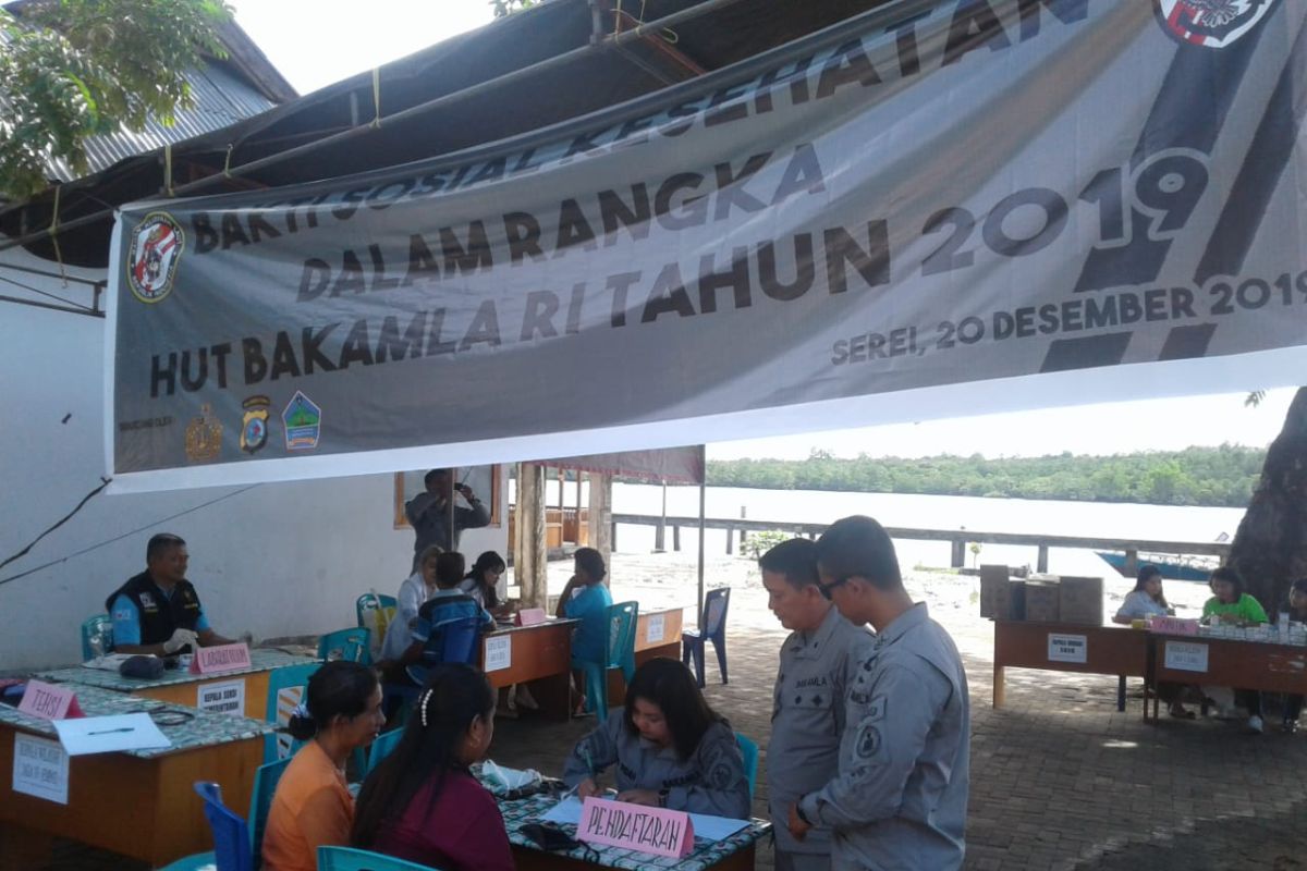 Masyarakat pesisir sambut positif pengobatan gratis Bakamla