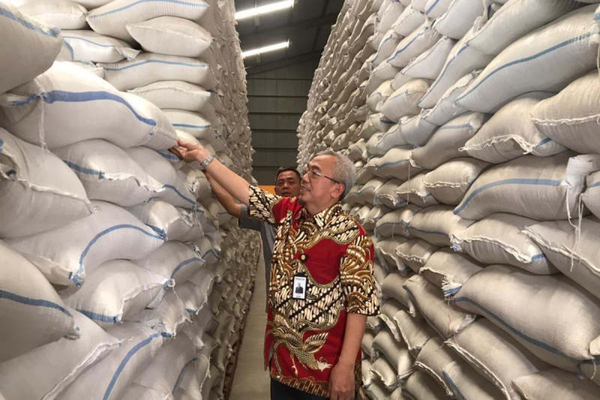 Bulog Jateng kantongi stok 143.749 ton beras hadapi Natal dan Tahun Baru 2020