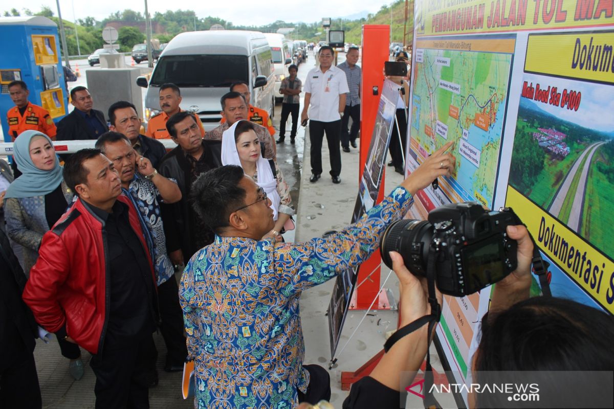 Tarif tol Manado-Bitung diharapkan tidak memberatkan masyarakat