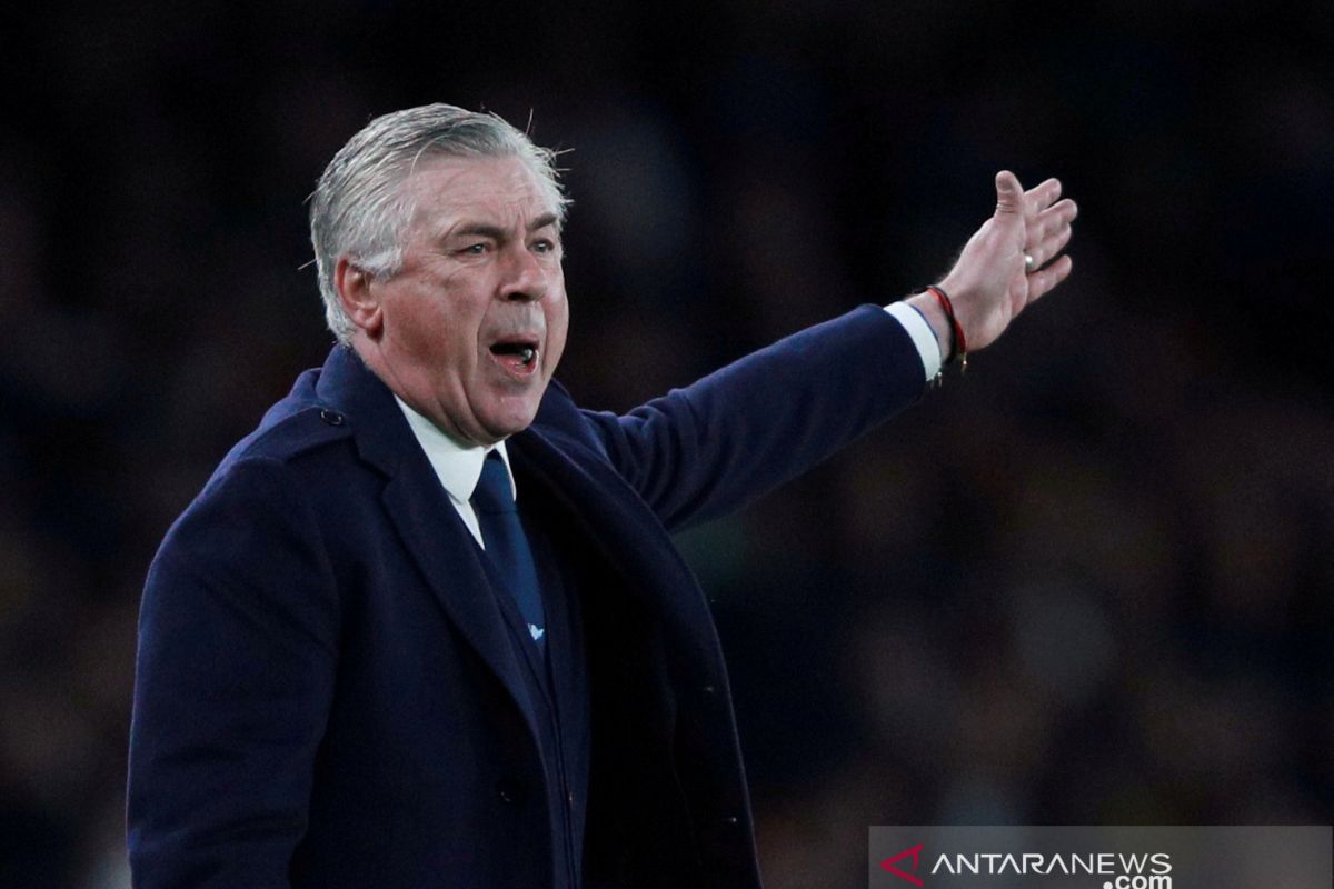 Liga Inggris: Ancelotti tuntut pemain Everton tampil berani