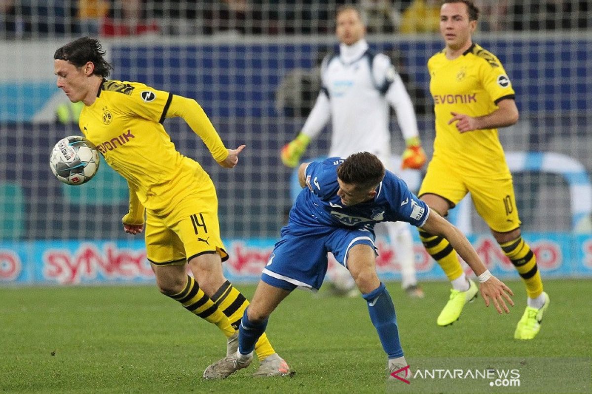 Sempat unggul, Dortmund justru tersungkur di markas Hoffenheim