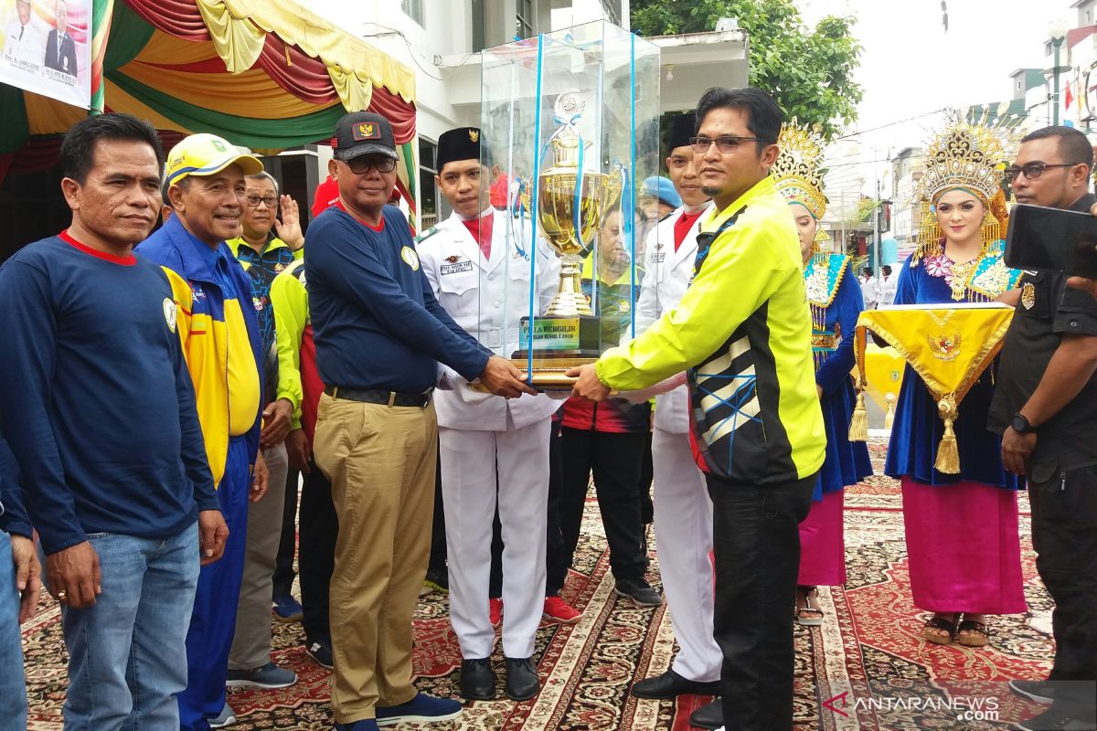 Bangko juara umum Porkab Rohil 2019