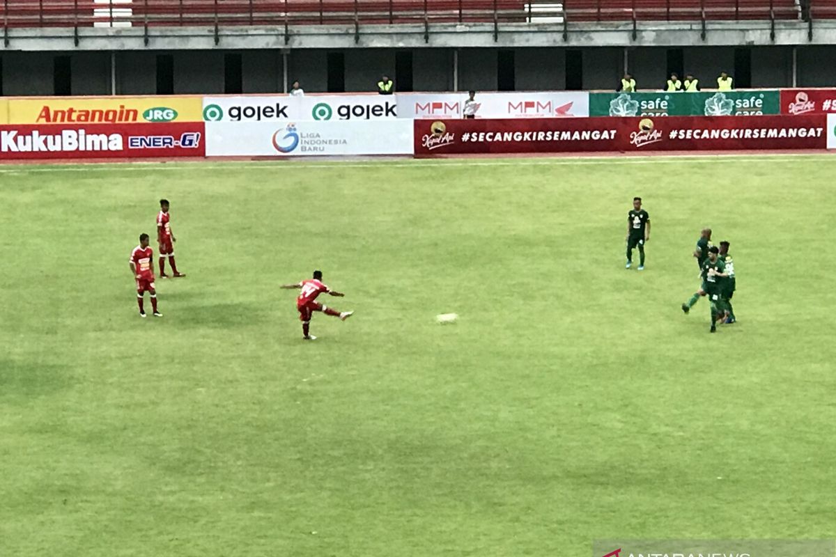 Badak Lampung kalah 1-2 dari Persebaya, pelatih tetap puas permainan tim