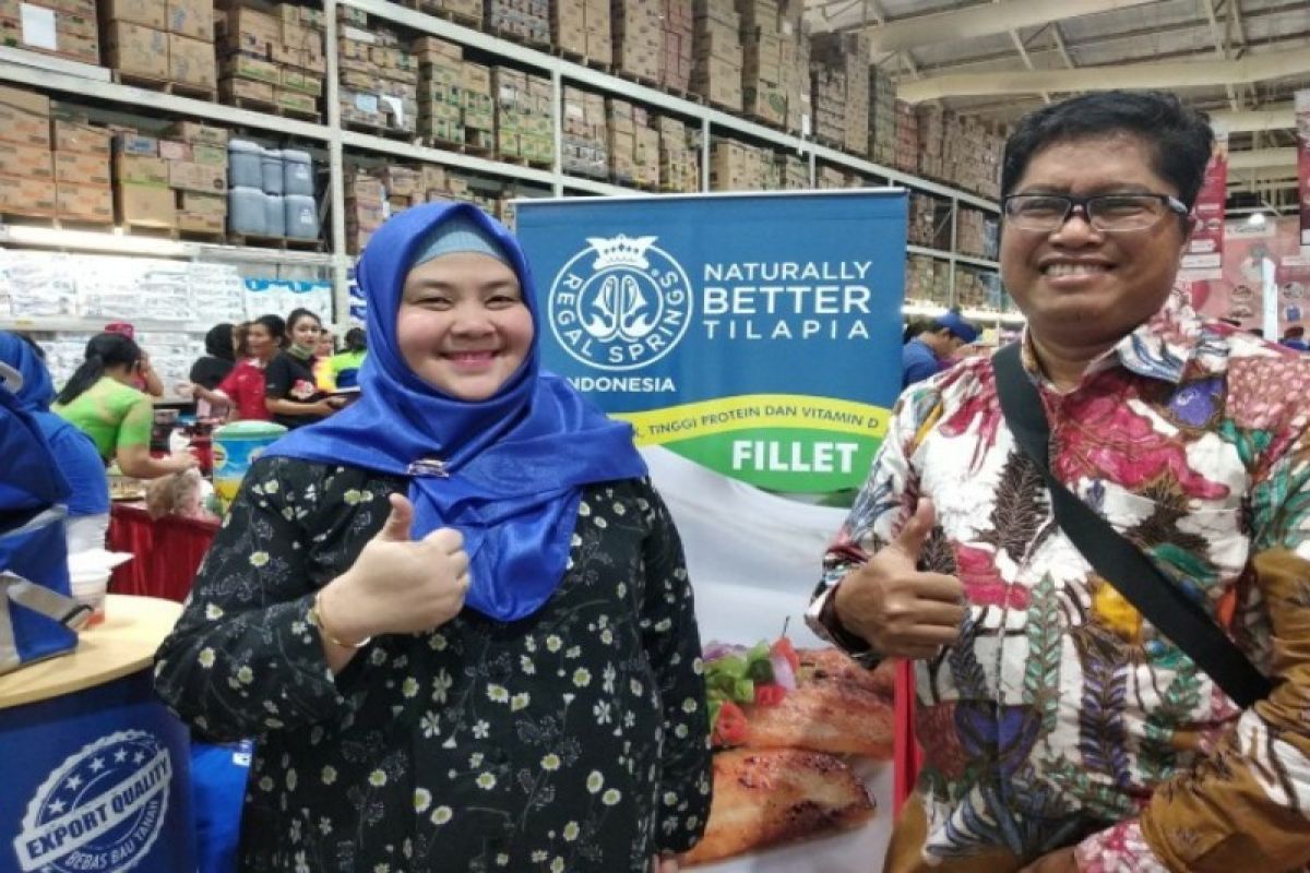 Permintaan Ikan Naturally Better Tilapia Regal Springs di dalam negeri terus meningkat