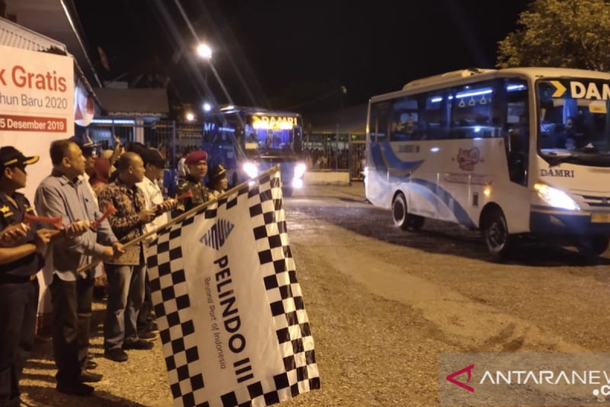 Pelindo III hadirkan bus gratis untuk pemudik Natal 2019