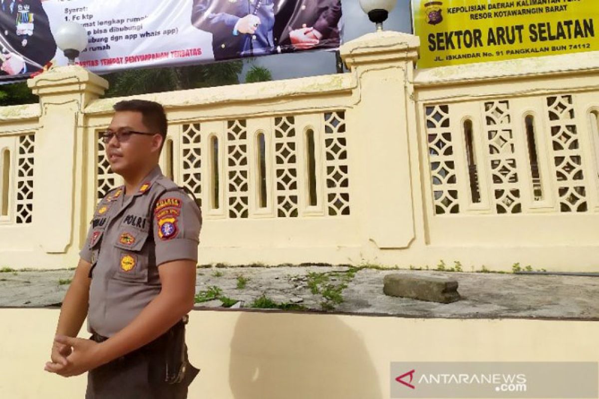 Polsek Arut Selatan buka jasa penitipan rumah gratis bagi pemudik Natal