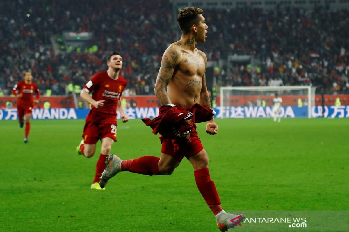 Firmino antar Liverpool juara Piala Dunia Antarklub 2019 sekaligus tuntaskan dendam 38 tahun lalu