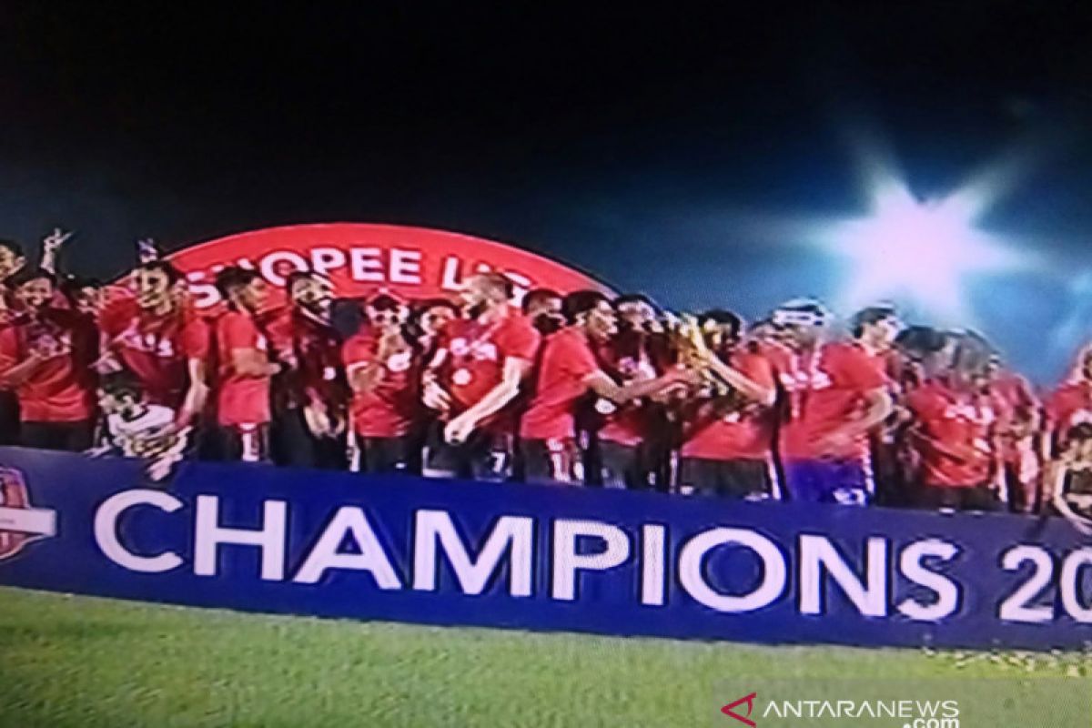 Bali United akhirnya raih juara Liga I